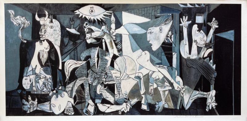 Pablo Picasso GUERNICA Estate Signed Limited Edition Giclee Art 24" x 50"