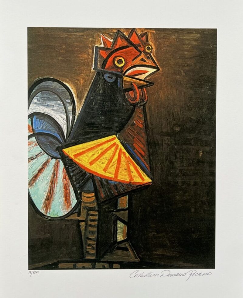 #136 ROOSTER Pablo Picasso Estate Signed Giclee