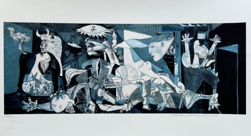 GUERNICA Pablo Picasso Estate Signed Giclee