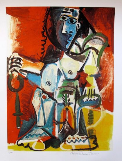 http://www.ebay.com/itm/Pablo-Picasso-SITTING-FIGURE-Estate-Signed-Limited-Editon-Giclee-/141414984844