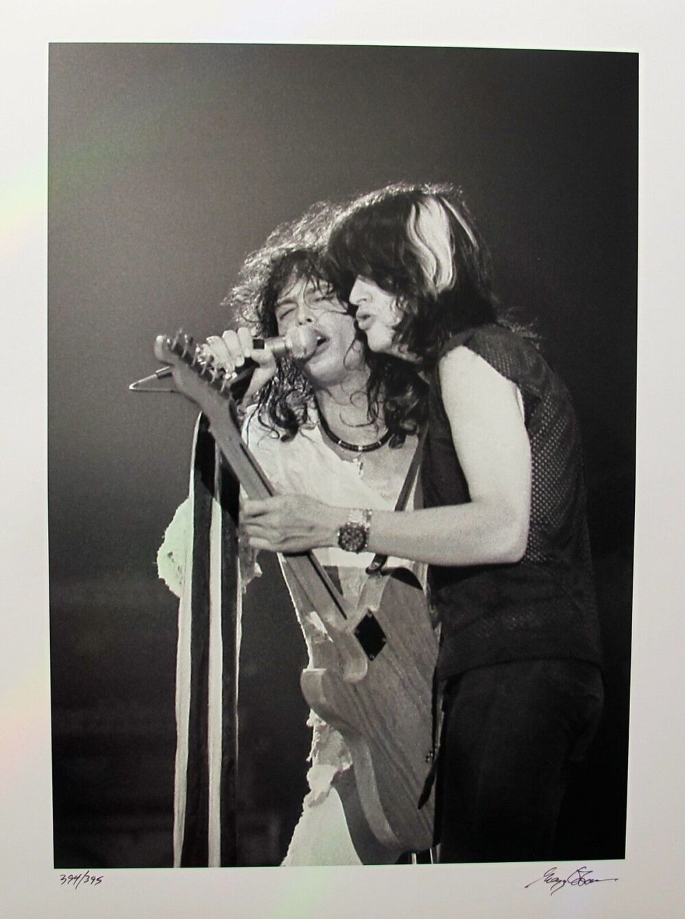 AEROSMITH Hand Signed Limited Edition Photograph by GREGG COBARR
