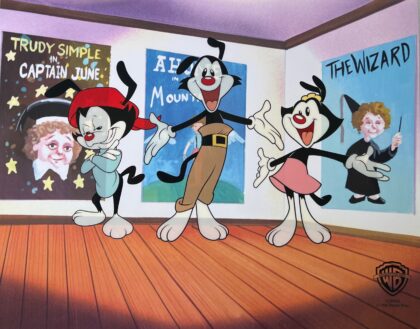 Warner Bros ANIMANIACS Limited Edition Sericel Animation Art Cel