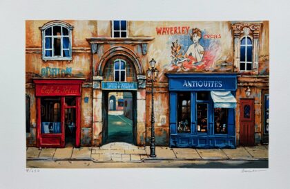 Alexander Borewko ANTIQUITES Hand Signed Limited Edition Serigraph