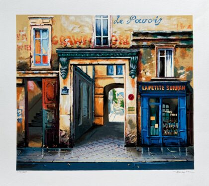 Alexander Borewko LAPETITE SURRAH Hand Signed Limited Edition Serigraph