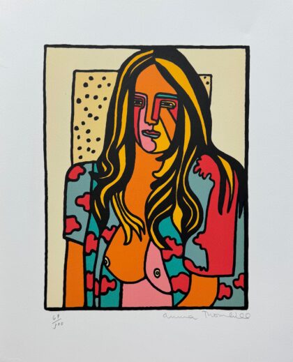 Anna Thornhill BIRACIAL Hand Signed Limited Edition Lithograph