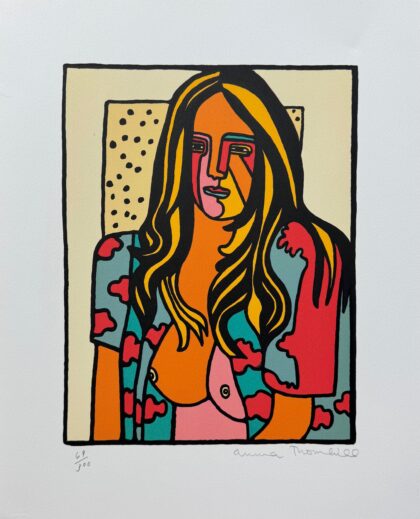 Anna Thornhill BIRACIAL Hand Signed Limited Edition Lithograph