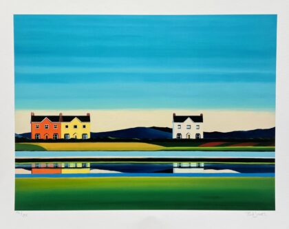 Barbara James ACROSS THE WATER Hand Signed Limited Edition Giclee