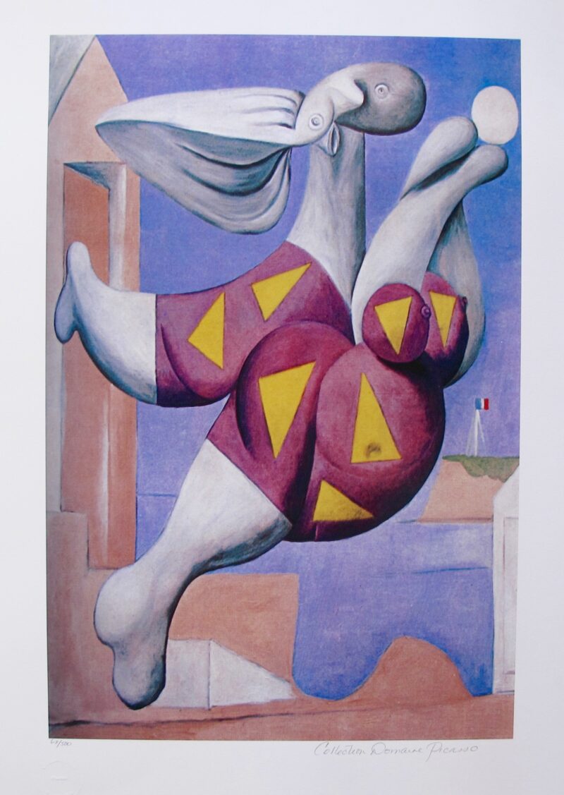 #19 BATHER WITH BEACH BALL Pablo Picasso Estate Signed Giclee