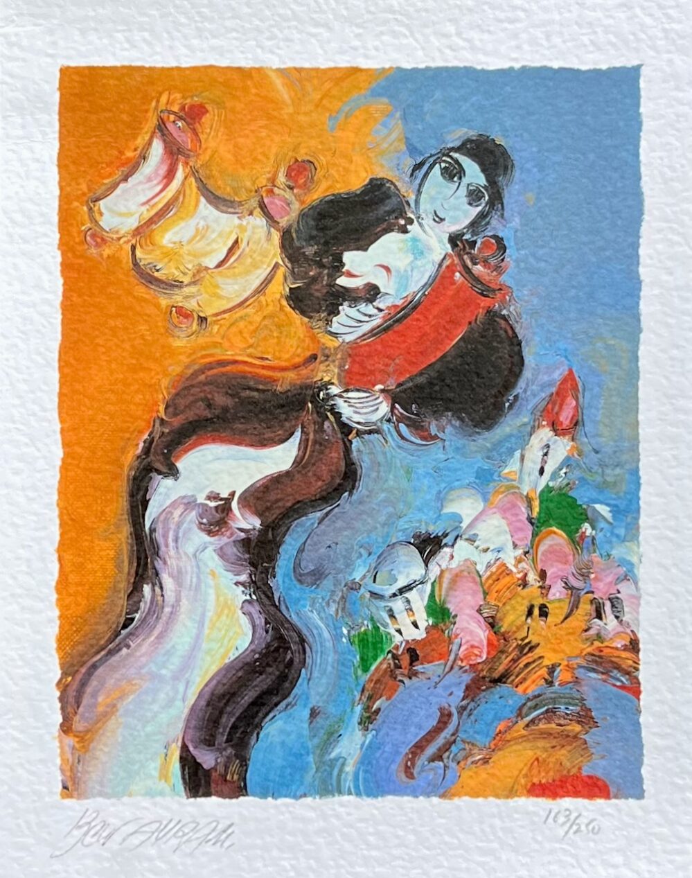 Ben Avram THE TORAH Hand Signed Limited Edition Serigraph