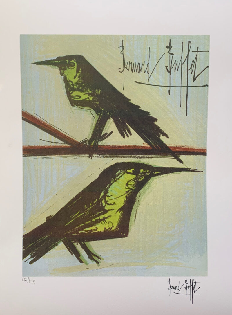 Bernard Buffet BIRDS Facsimile Signed Limited Edition Giclee