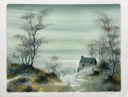 Bernard Charoy FORGOTTEN MEADOW Hand Signed Limited Edition Lithograph