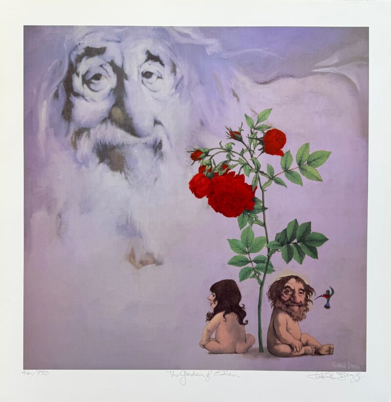 Charles Bragg GARDEN OF EDEN Hand Signed Limited Edition Lithograph
