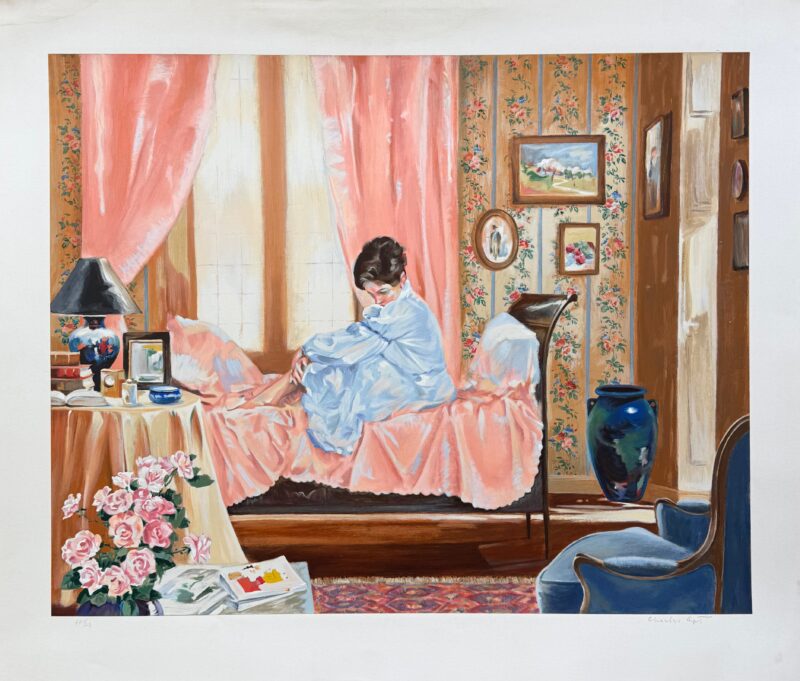 Charles Apt DREAMS Hand Signed Limited Edition Serigraph Art 31 x 37