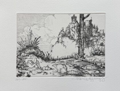 Charles Bragg THE CAPTURE Hand Signed Limited Edition Etching CAMELOT SERIES