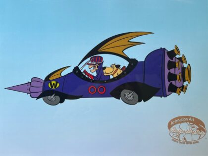 DASTARDLY & MUTTLEY Sericel Animation Art Cel Hanna Barbera