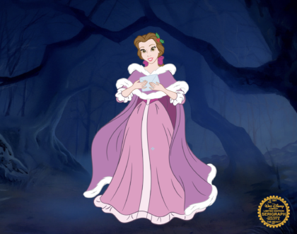 Disney BELLE Beauty and the Beast Sericel Animation Art