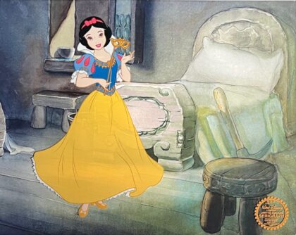 Disney Princess SNOW WHITE Sericel Animation Art Serigraph Cel