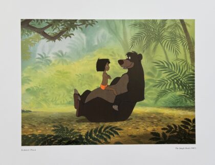 DISNEY THE JUNGLE BOOK MOWGLI & BALOO Offset Lithograph