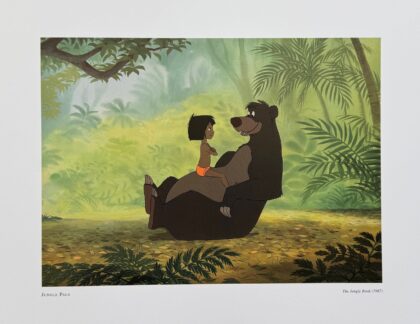 DISNEY THE JUNGLE BOOK MOWGLI & BALOO Offset Lithograph