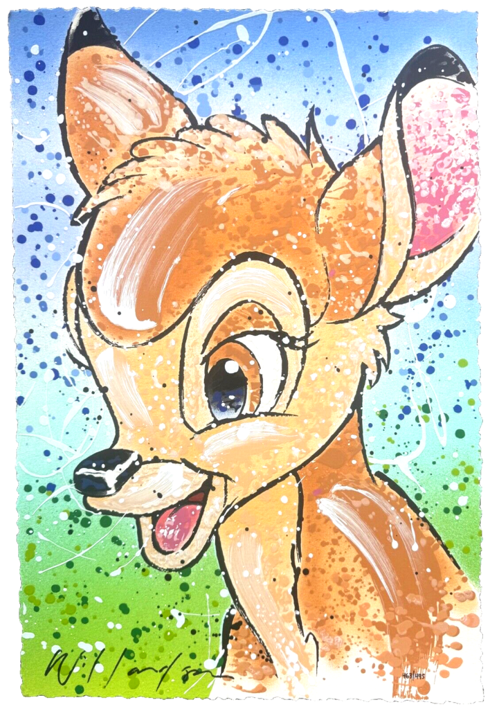 David Willardson BAMBI THE BUCK STOPS HERE Hand Signed Limited Edition ...
