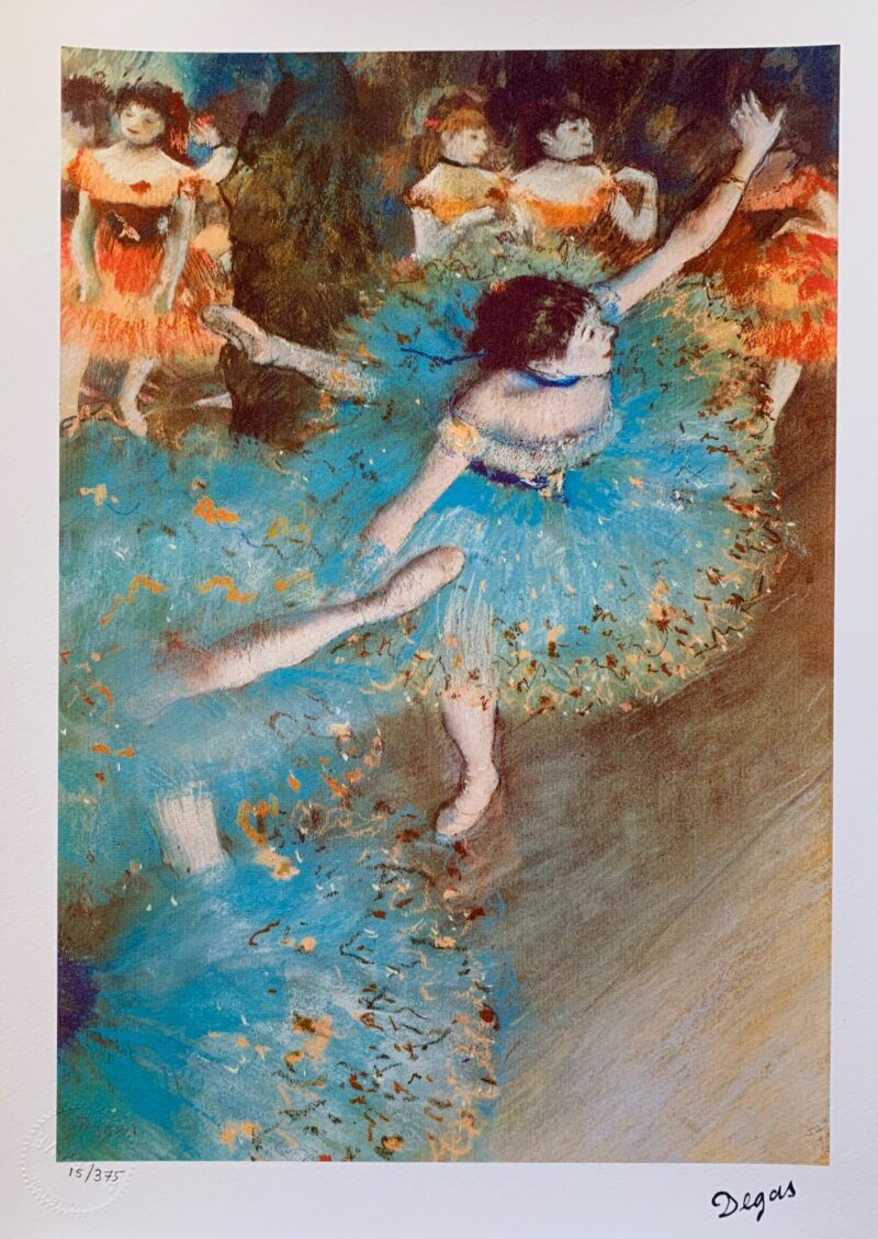 EDGAR DEGAS Danseuses Basculant Limited Edition Giclee