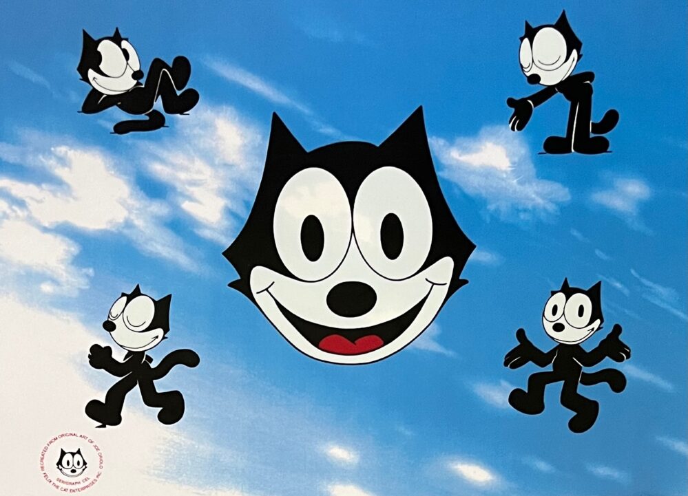 FELIX THE CAT Animation Art Sericel Cel by Joe Oriolo RARE!