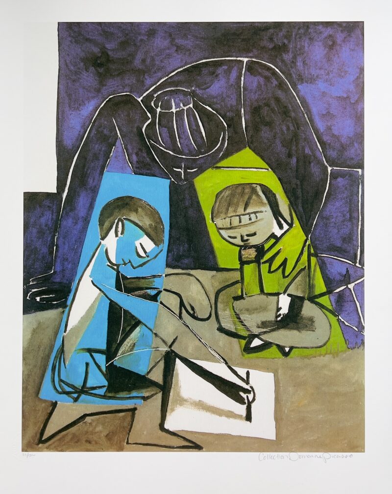 FRANCOISE & PALOMA Pablo Picasso Estate Signed Giclee