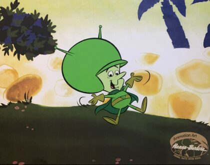 THE FLINTSTONES GREAT GAZOO Sericel Animation Art Cel