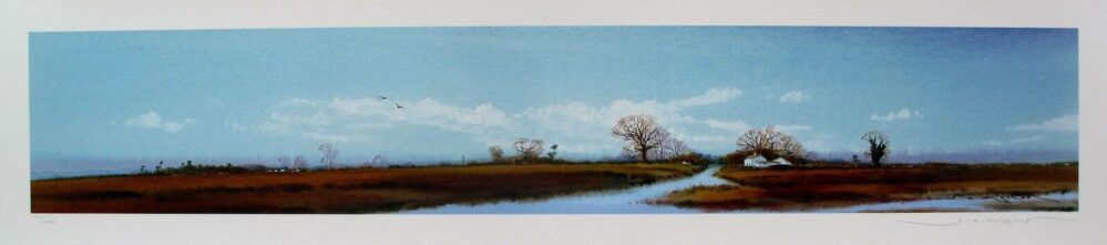 Ged Mitchell LANDSCAPE VI Hand Signed Limited Edition Giclee
