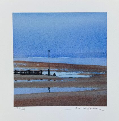 Ged Mitchell LOW TIDE Hand Signed Limited Edition Giclee