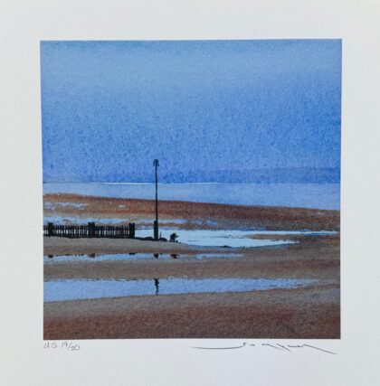 Ged Mitchell LOW TIDE Hand Signed Limited Edition Giclee