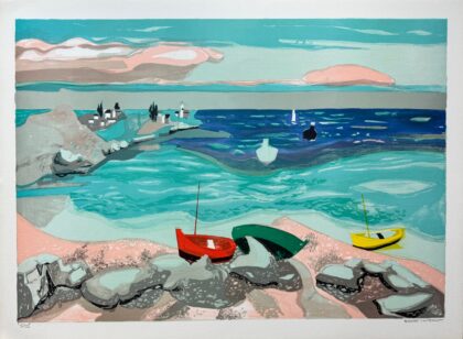 Georges Lambert SEASIDE Limited Edition Hand Signed Lithograph