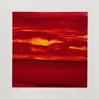 Gloria Marojevic SKY I Hand Signed Limited Edition Giclee