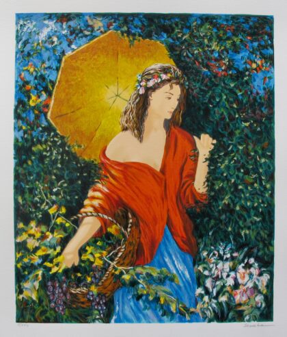 IGOR SEMEKO AFTER THE RAIN Hand Signed Limited Edition Serigraph