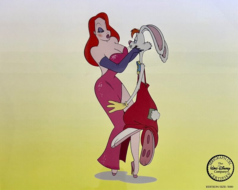 DISNEY WHO FRAMED ROGER RABBIT Sericel Animation Art