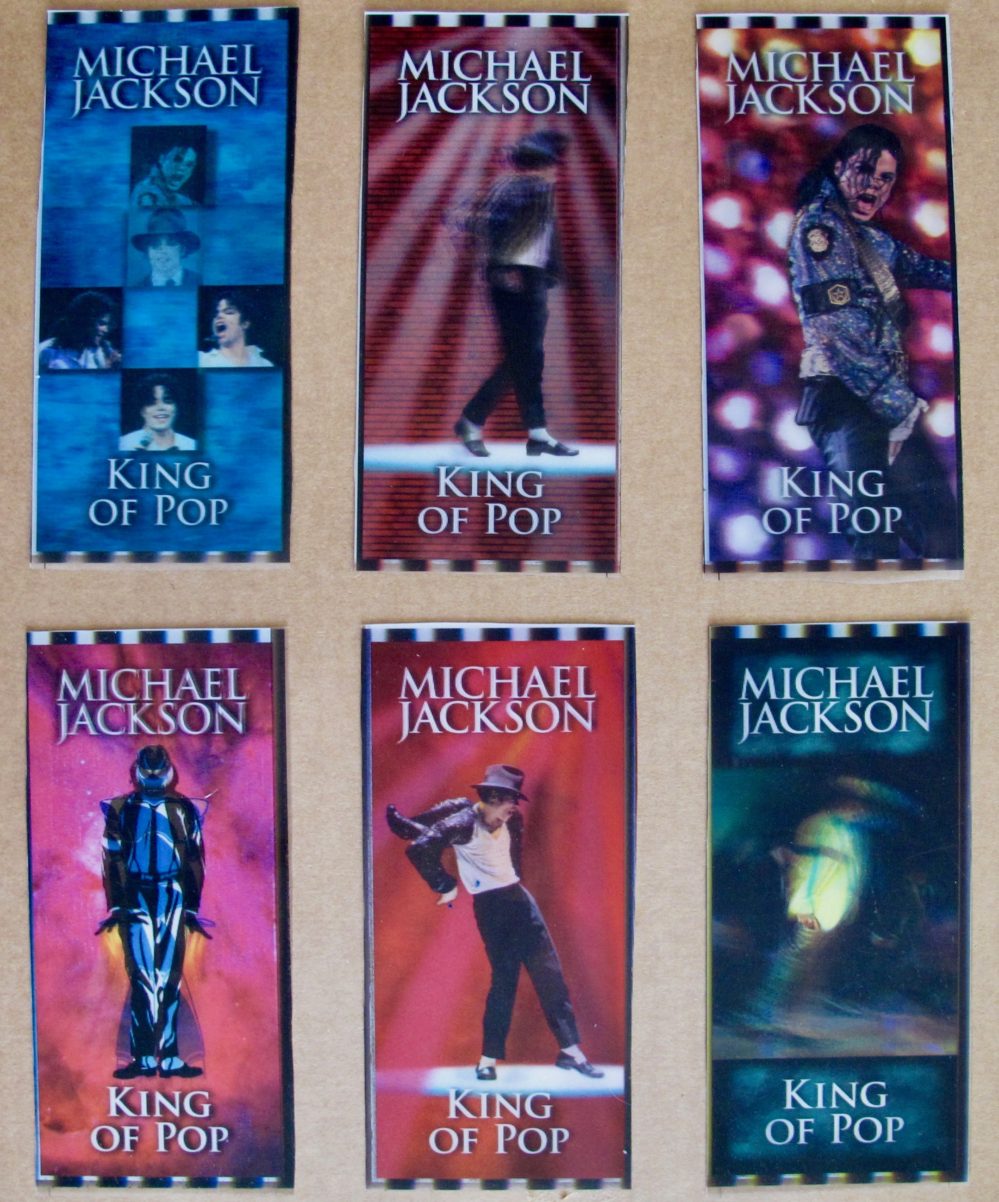 MICHAEL JACKSON THIS IS IT Rare Undistributed AEG Hologram 6 Concert Tickets