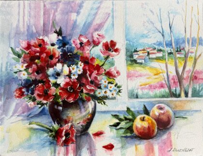 Ana Rosenblat SUMMER DAY Hand Signed Limited Editon Serigraph