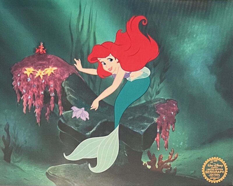 Walt Disney THE LITTLE MERMAID Limited Edition Sericel Animation Art