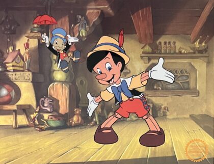 Disney PINOCCHIO Limited Edition Sericel