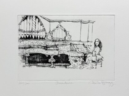 Charles Bragg AMADEUS Hand Signed Limited Edition Etching