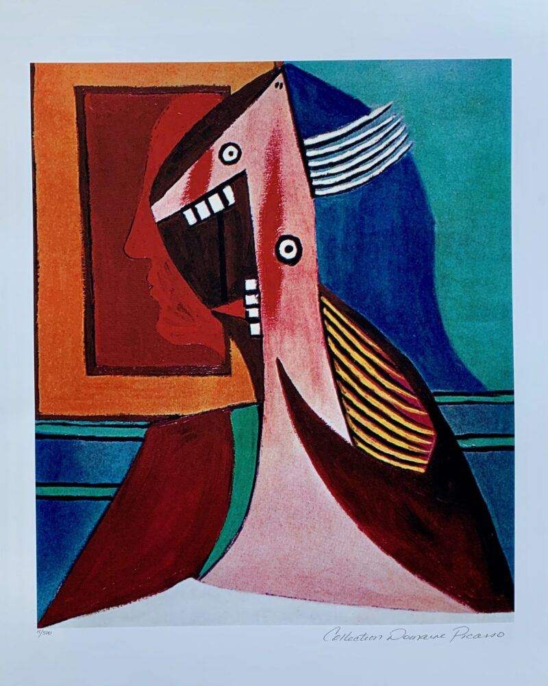 Pablo Picasso LAUGHING LADY WITH TEETH Estate Signed Giclee