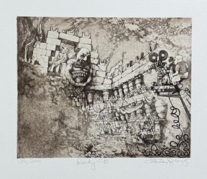 Charles Bragg READY CB Hand Signed Limited Edition Etching