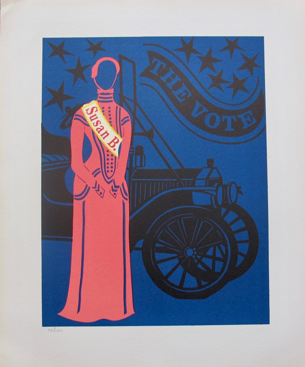 ROBERT INDIANA SELF PORTRAIT 69 SKID ROW 1973 Limited Edition Lithograph Art 