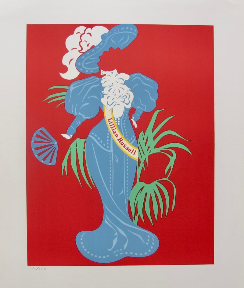 Robert Indiana LILLIAN RUSSELL 1977 Limited Edition Lithograph