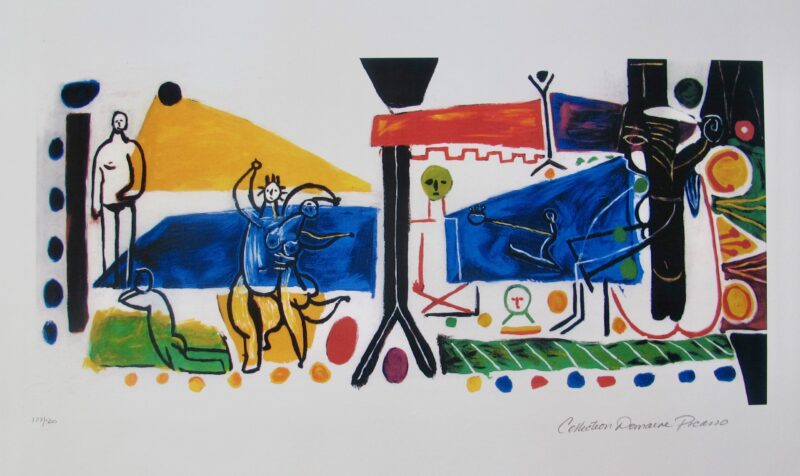 #38 THE FAMILY Pablo Picasso Estate Signed Giclee