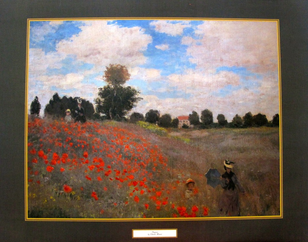 Claude Monet Poppies Lithograph Art - Forgotten Treasurez®