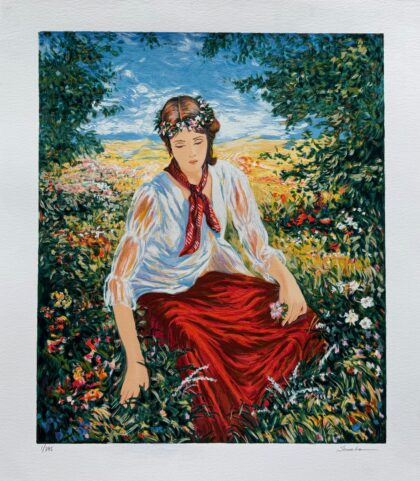 Igor Semeko PEACEFUL MOMENTS Hand Signed Serigraph