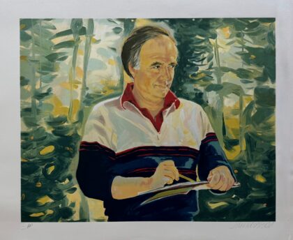 Jan Kasprzycki THE ARTIST Hand Signed Limited Edition Serigraph