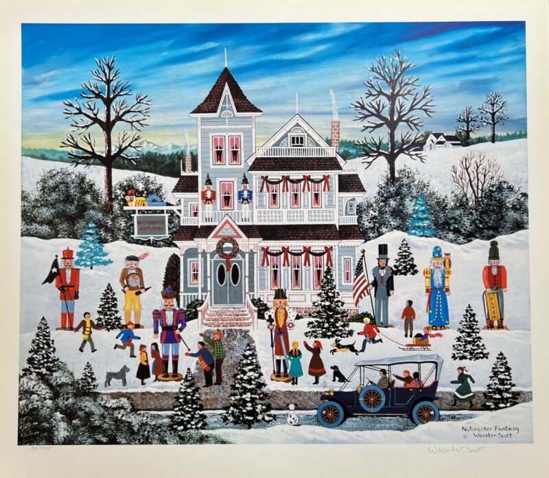 Jane Wooster Scott NUTCRACKER FANTASY Hand Signed Limited Edition Lithograph