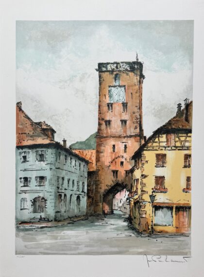 Jean Pierre Laurent GROSS HERLOGE Hand Signed Limited Edition Lithograph FRANCE